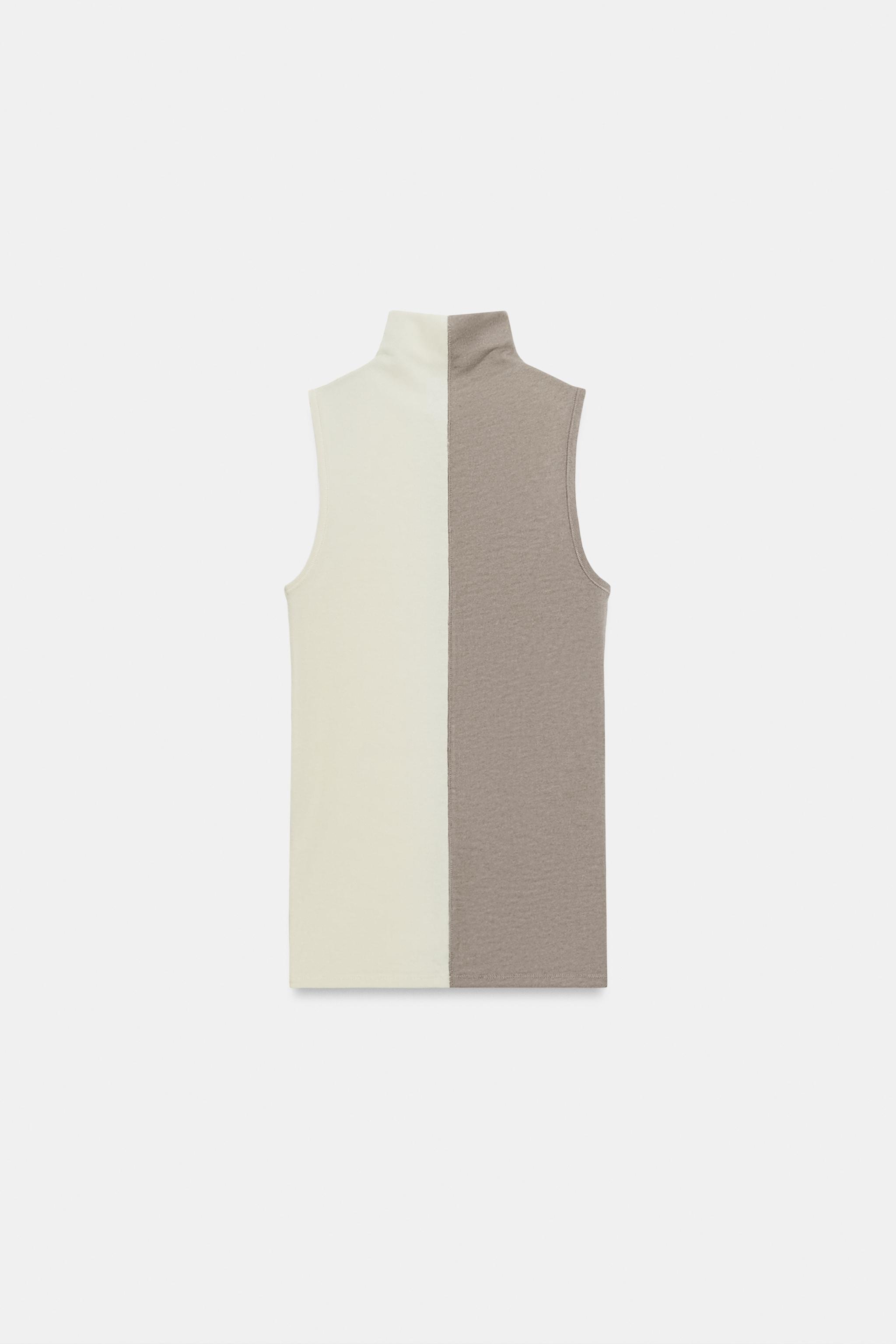 HALTER SLEEVELESS TOP